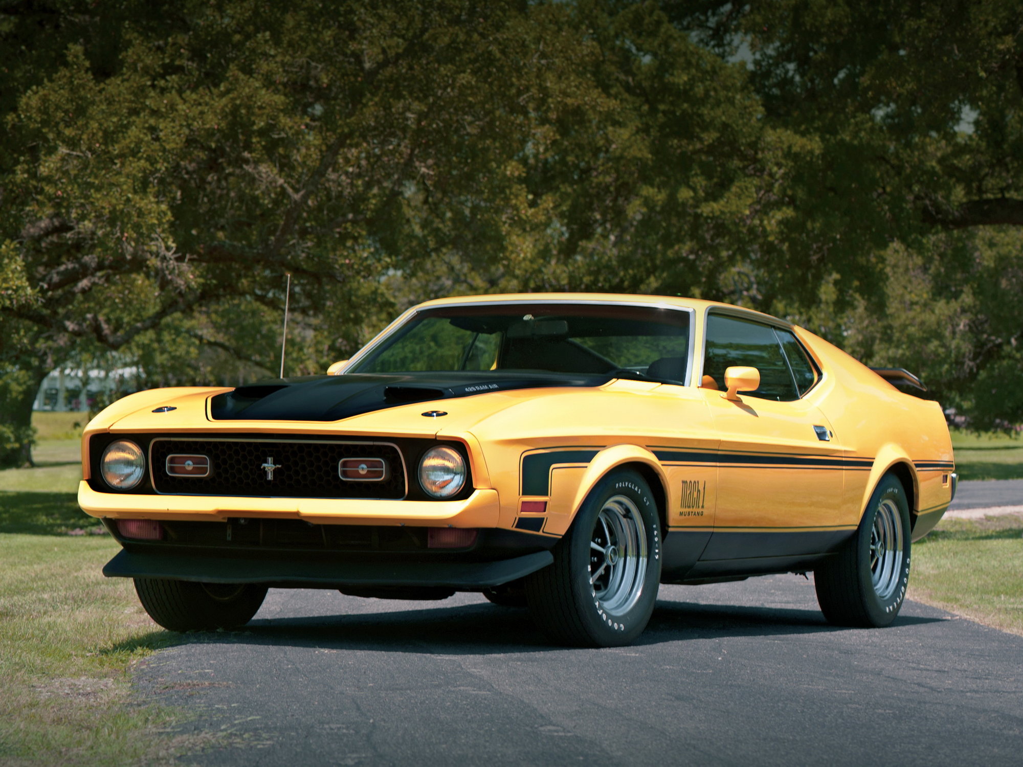 Původní "Eleanor" byl Ford Mustang SportsRoof z roku 1971, který však dostal masku z modelu Mach 1 1973