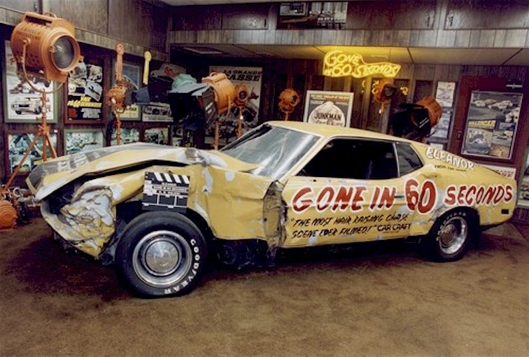 Ford Mustang SportsRoof, "Eleanor" z originálního filmu "Gone in 60 Seconds"