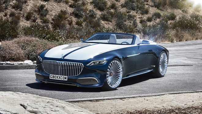 Produkční verze Vision Mercedes-Maybach 6 Cabrio? Mohla by vypadat nějak takto