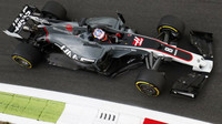 Romain Grosjean při tréninku v Itálii