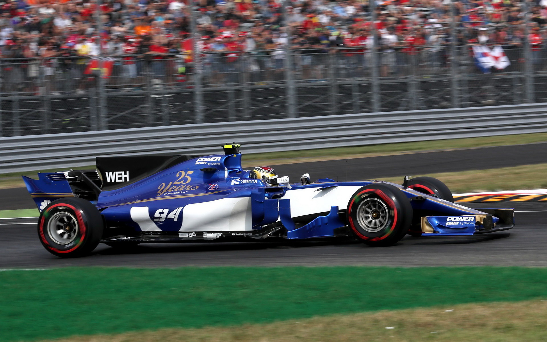 Pascal Wehrlein při tréninku v Itálii