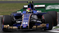 Pascal Wehrlein při tréninku v Itálii