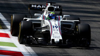 Felipe Massa při tréninku v Itálii