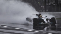 Lewis Hamilton za deštivé kvalifikace v Itálii