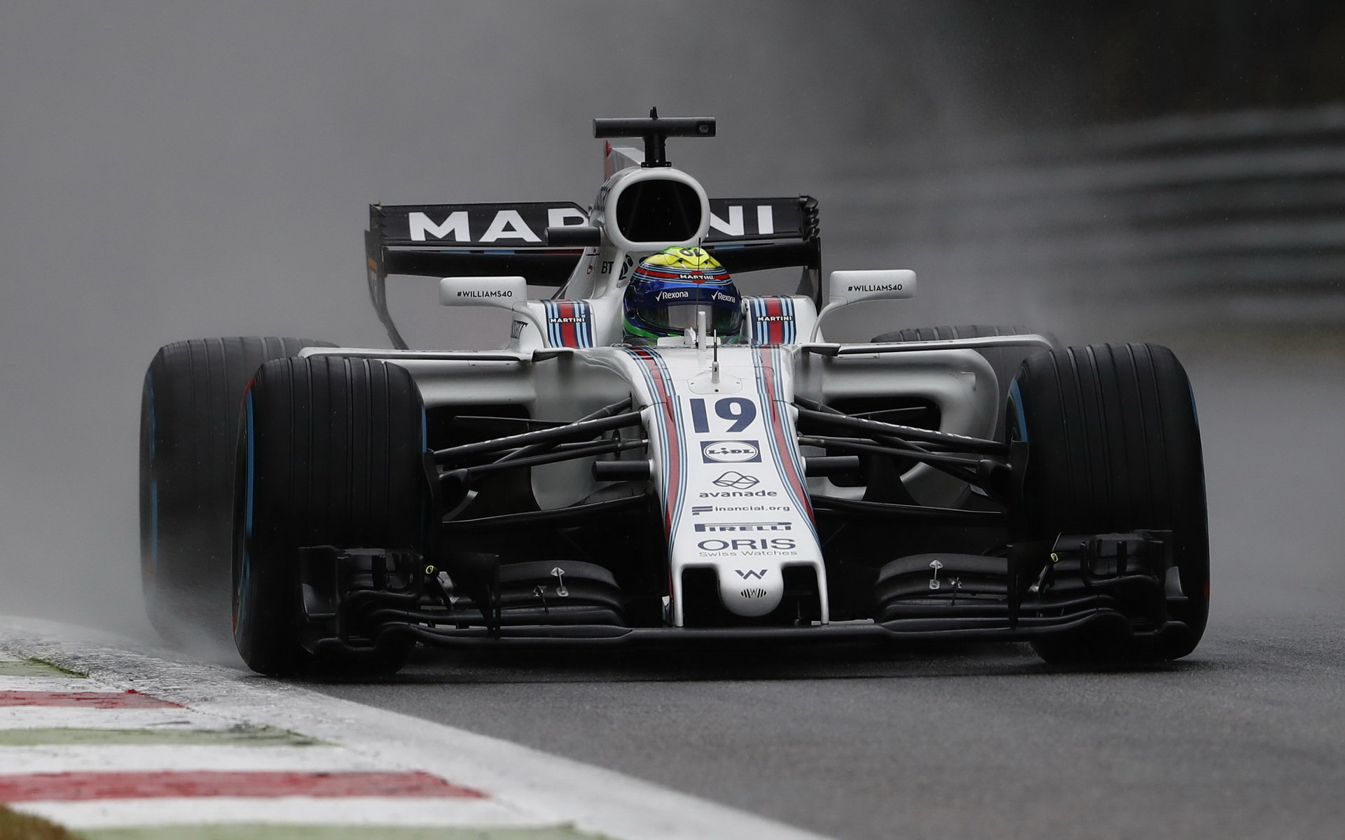 Felipe Massa za deštivé kvalifikace v Itálii