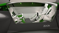 Koncept autonomního vozidla Zoox