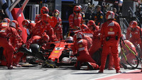 Sebastian Vettel v závodě v Itálii