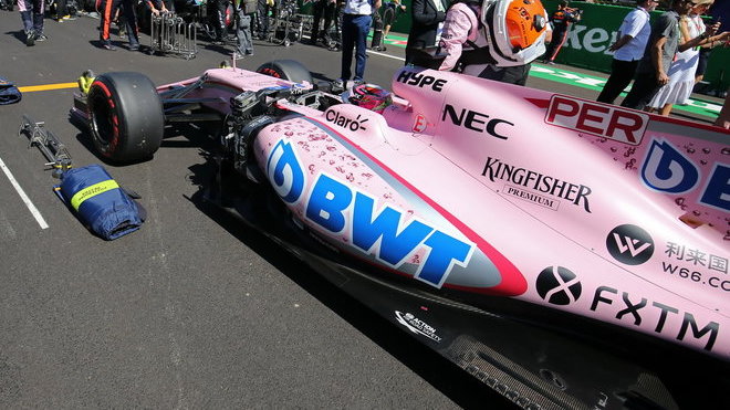 Force India na startovním roštu