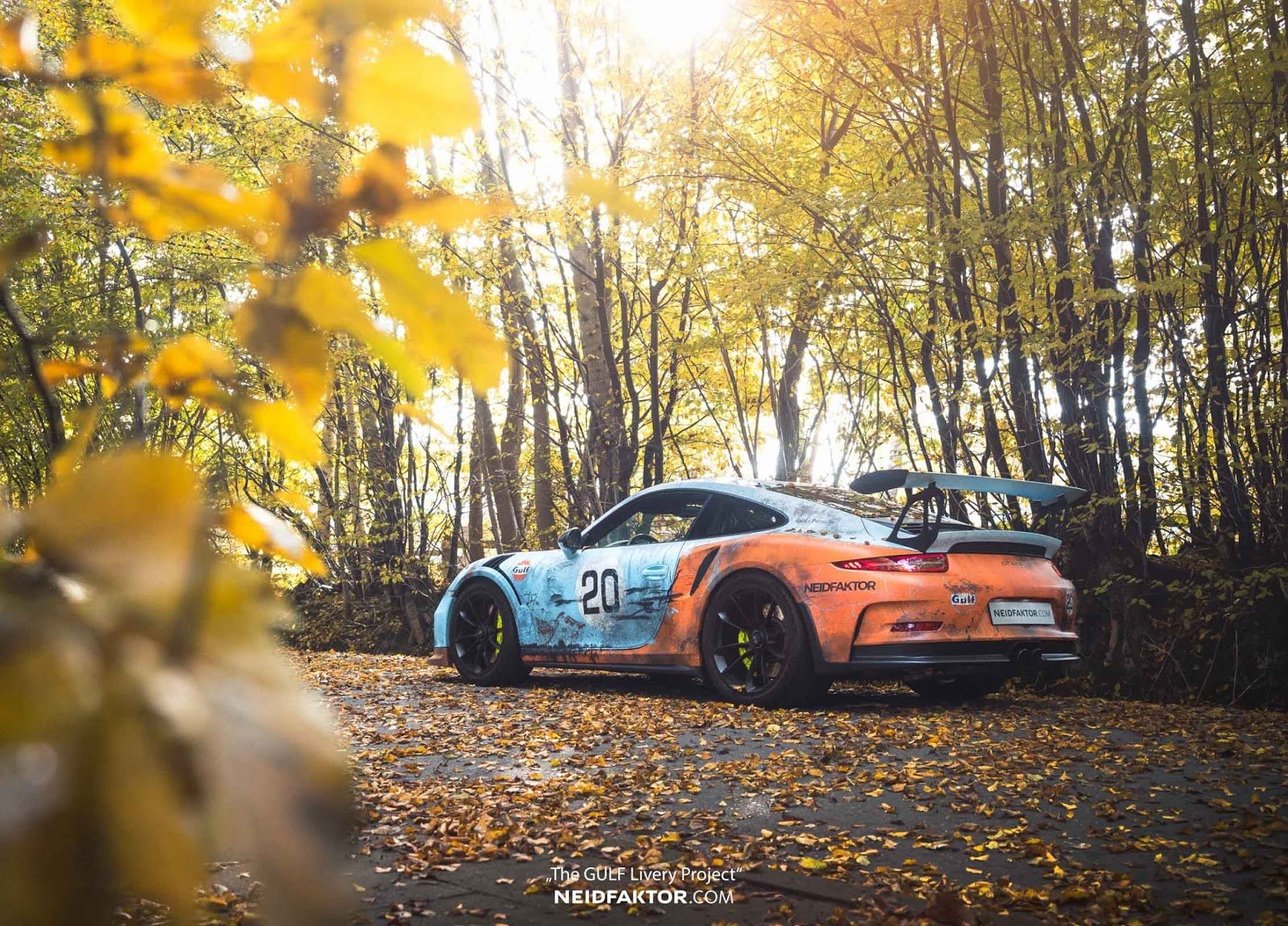 Porsche 911 GT3 RS "GULF Livery Project"