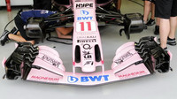 Přední křídlo vozu Force India VJM10 v Singapuru