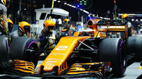 Stoffel Vandoorne při tréninku v Singapuru