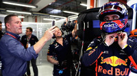 Max Verstappen při tréninku v Singapuru