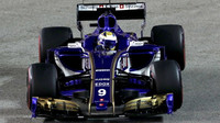 Marcus Ericsson při tréninku v Singapuru