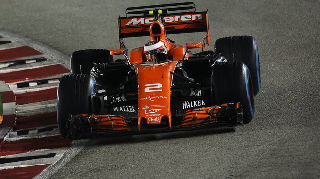 Stoffel Vandoorne si ve Velké ceně Singapuru dojel pro svůj životní výsledek v F1