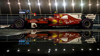 Kimi Räikkönen v závodě v Singapuru