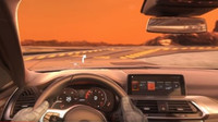 Záběry z "virtuální jízdy" s novým BMW X3 M40i