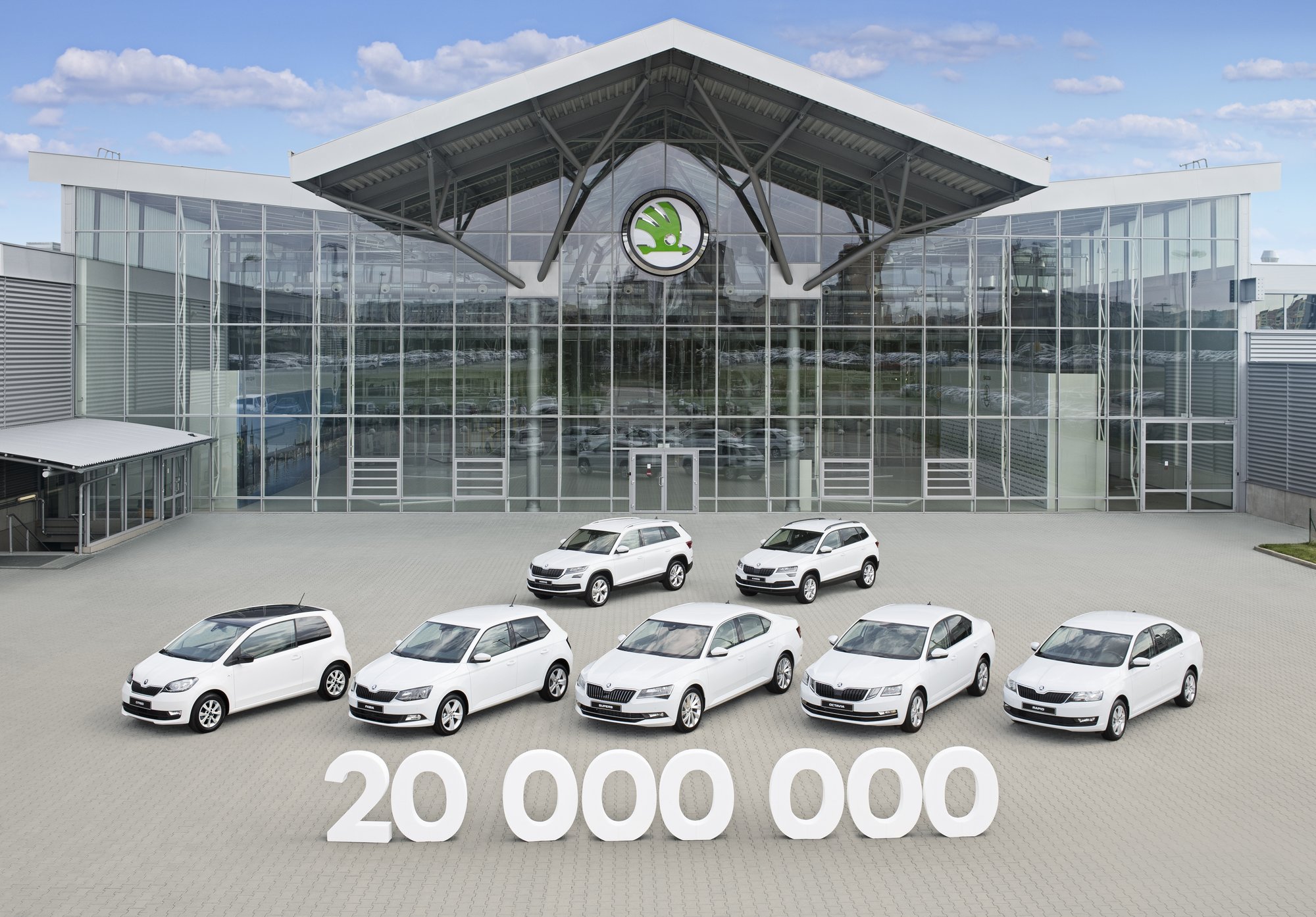Automobilka Škoda Auto oslavuje významné jubileum, na kontě už má 20 000 000 vyrobených automobilů