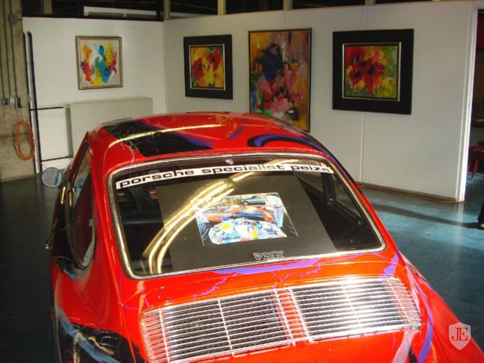 Porsche 911 "Art Car", za jehož úpravou stojí Gerriet Postma