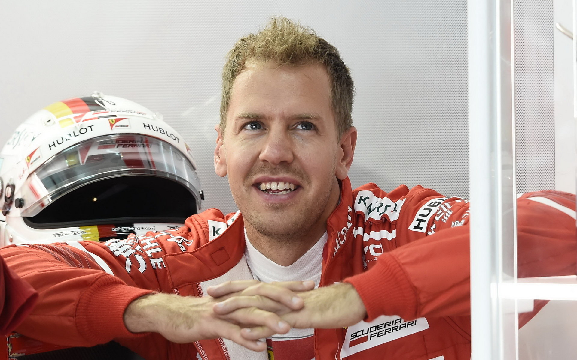 Sebastian Vettel v Malajsii