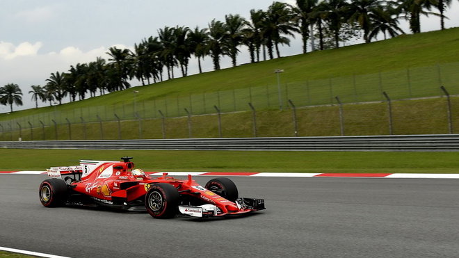 Sebastian Vettel v GP Malajsie zajel nejrychlejší kolo