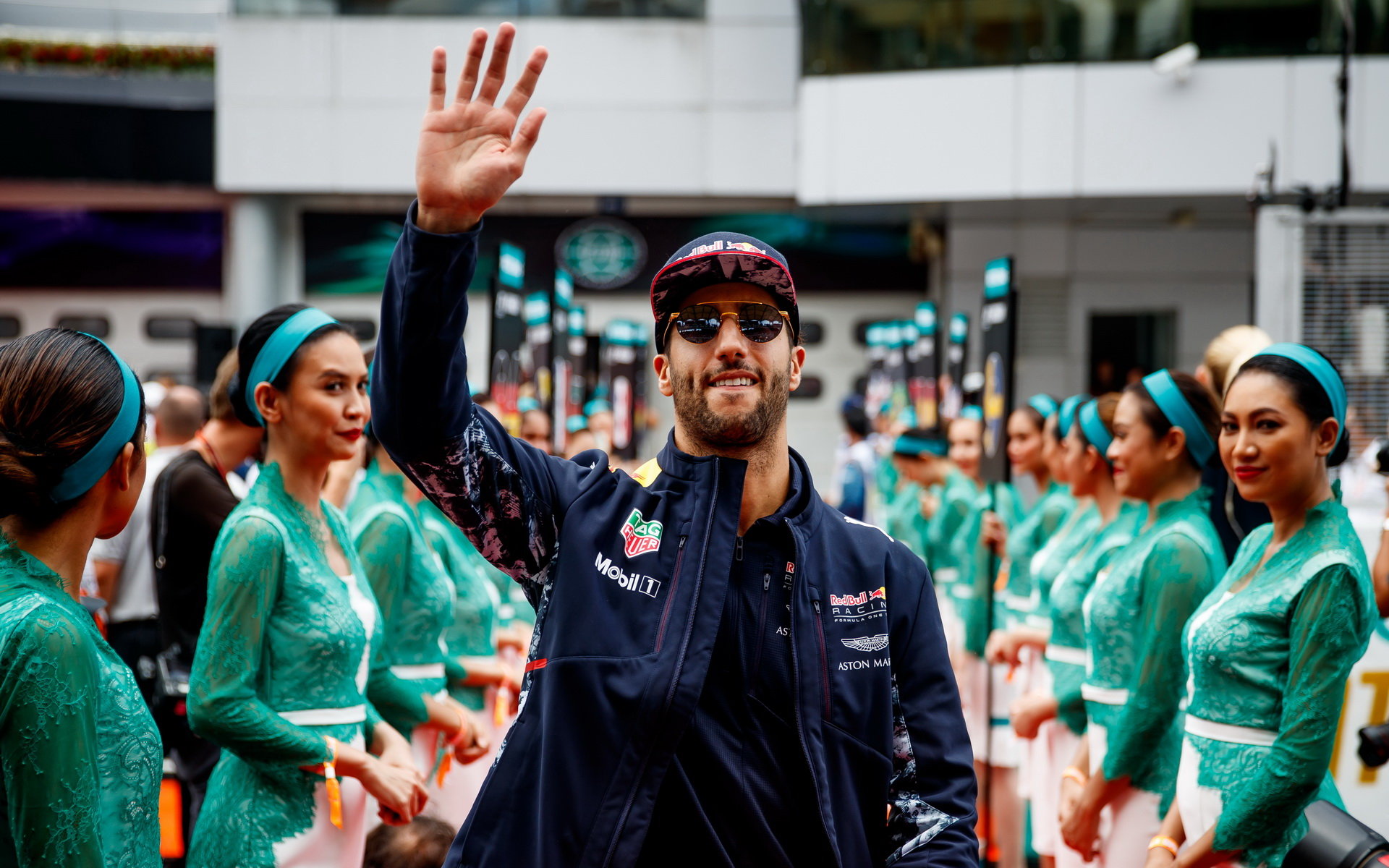 Daniel Ricciardo před závodem v Malajsii