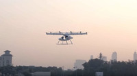 Volocopter se poprvé předvedl během veřejného testu v Dubaji