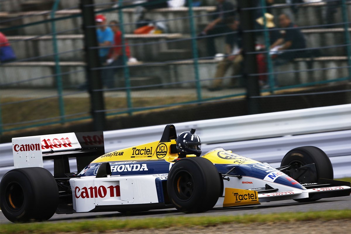 Williams s motorem Honda Damon nikdy netestoval, vyzkoušel si ho až po letech v Suzuce při propagační jízdě