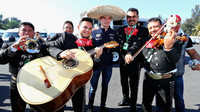 Max Verstappen s mariachi v Mexiku