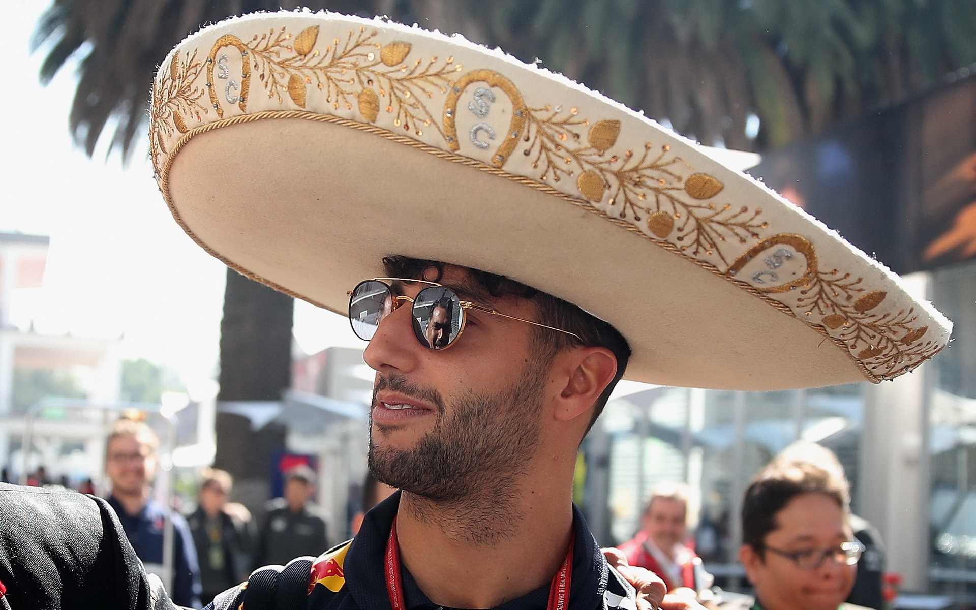 Daniel Ricciardo v Mexiku