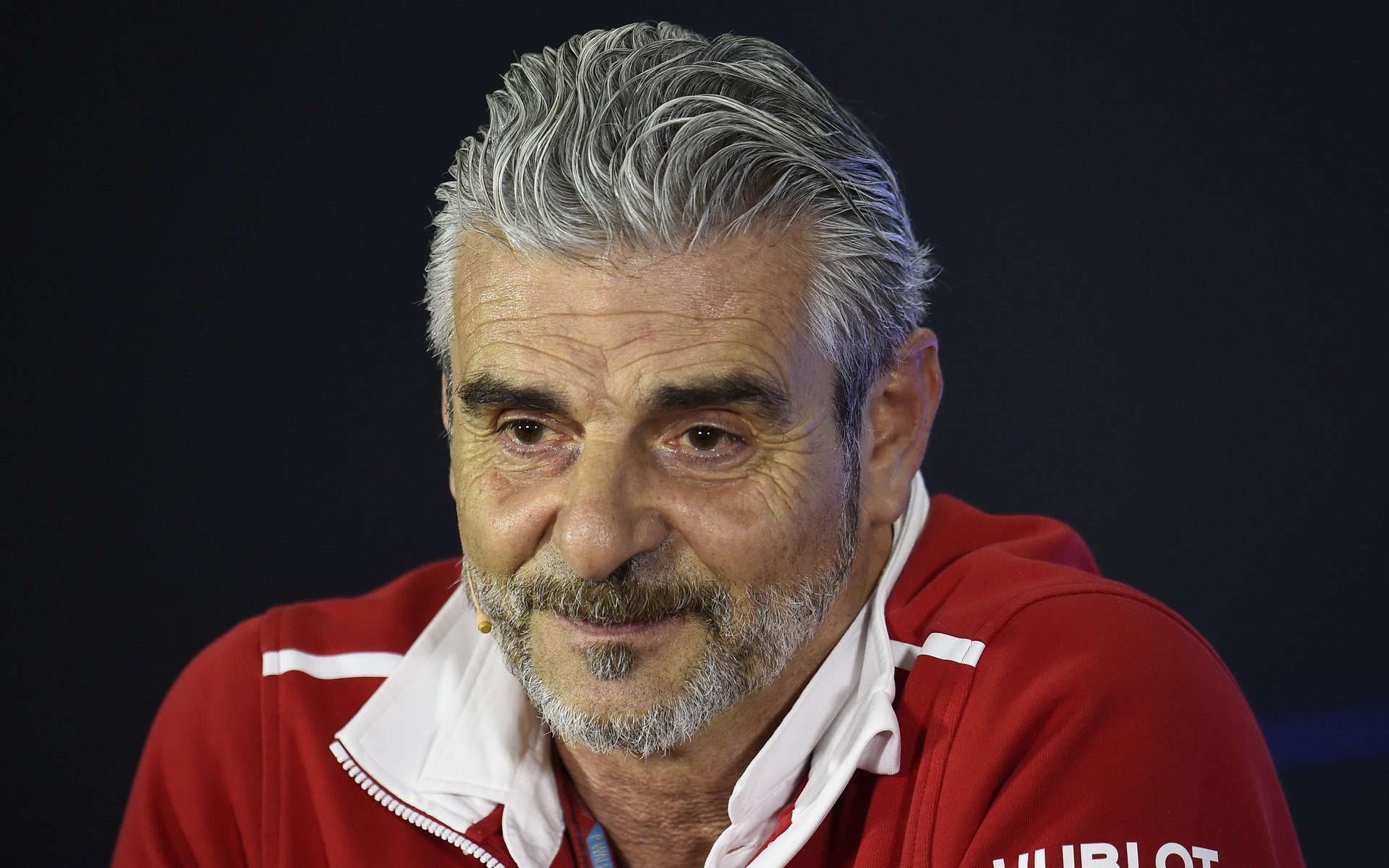 Maurizio Arrivabene na tiskovce v Mexiku