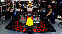 Max Verstappen v tréninku v Mexiku