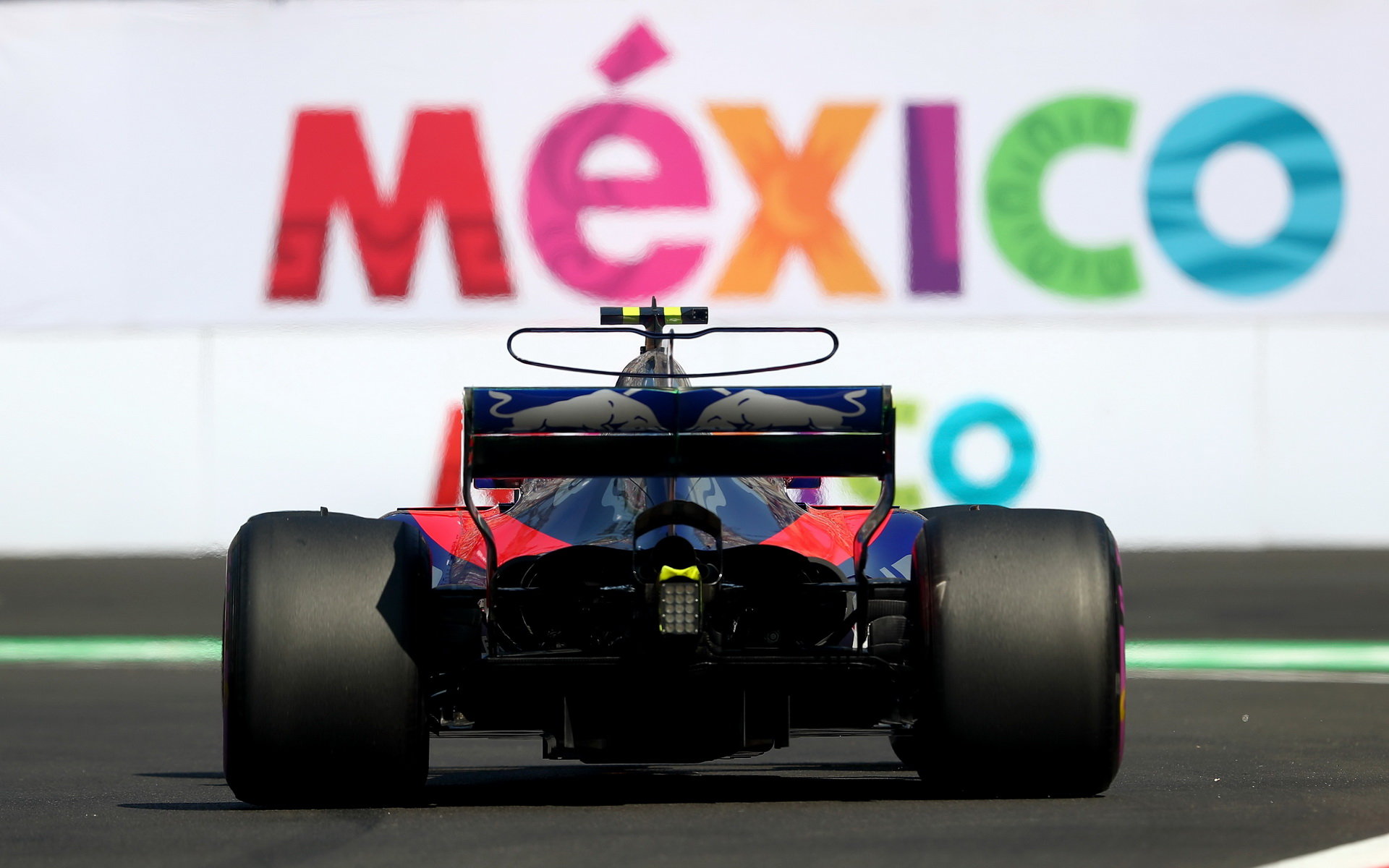 Pierre Gasly v tréninku v Mexiku