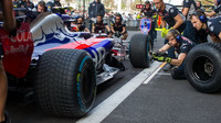 Pierre Gasly v tréninku v Mexiku