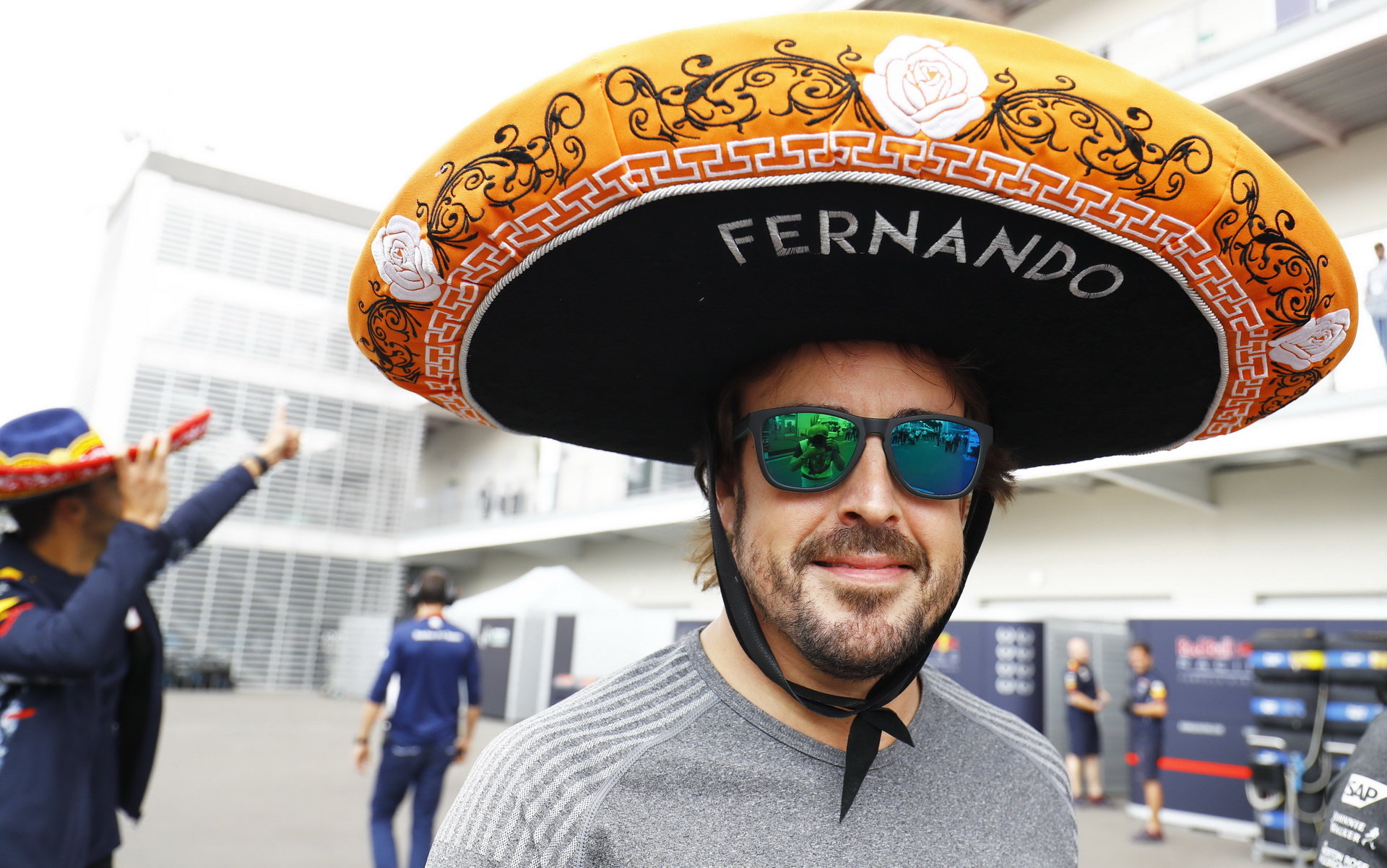 Fernando Alonso v Mexiku