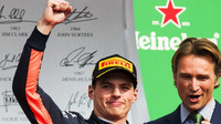 Max Verstappen dojel jako vítěz závodu v Mexiku