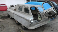 Neznámý ruský obojživelník 8x8 pravděpodobně vychází z vozu GAZ M20