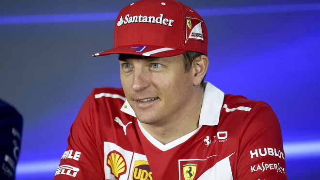 Kimi Räikkönen na čtvrteční tiskovce v Brazílii