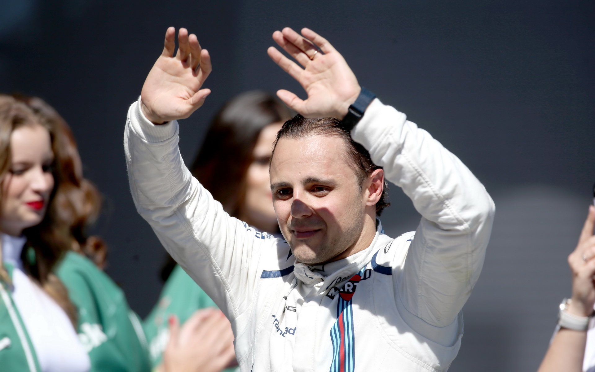 Felipe Massa po závodě v Brazílii