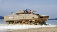 Stroje Patria AMV se dodávají v řadě různých modifikací