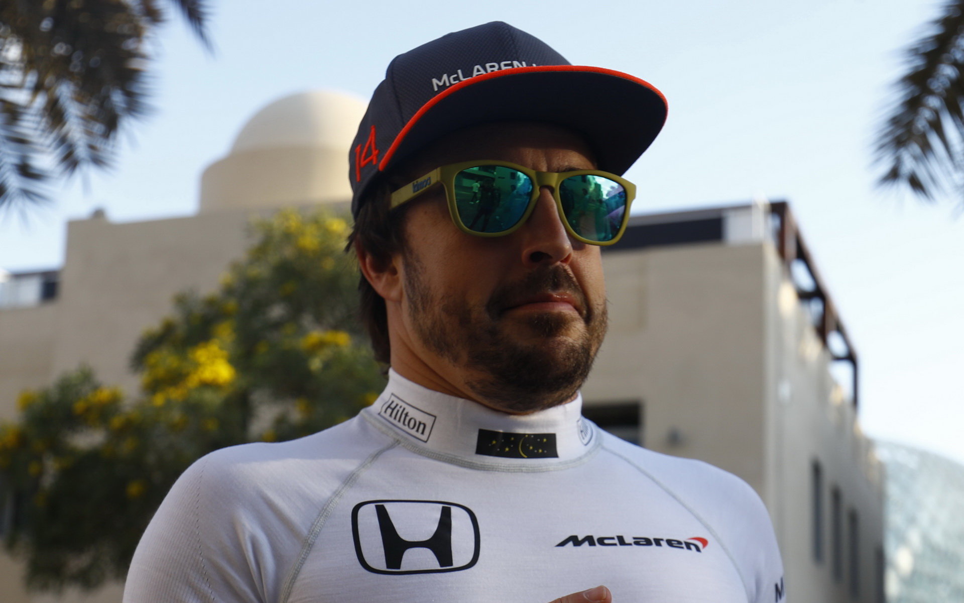 Fernando Alonso v Abú Zabí
