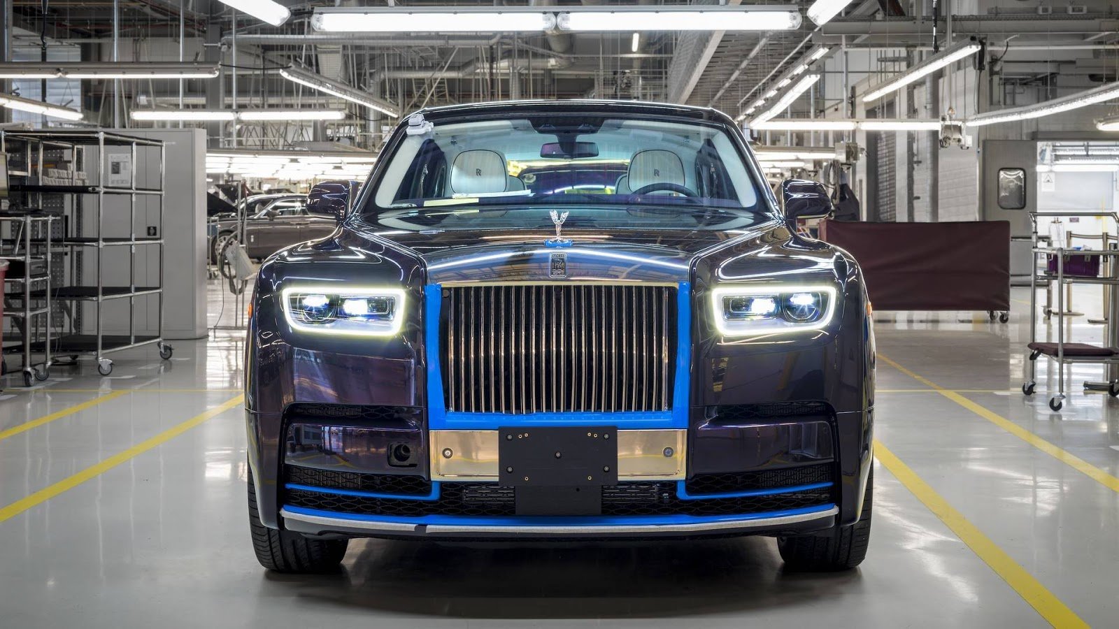 První vyrobený Rolls-Royce Phantom nové generace