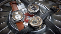 Hodinky vyrobené ze starých a neopravitelných vozů Ford Mustang. REC Watches, kolekce P-51