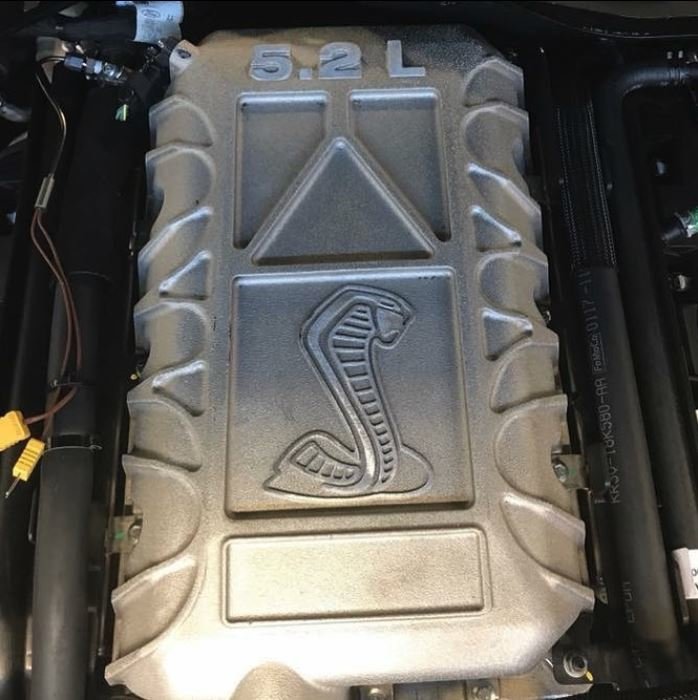Právě takto by mohl vypadat motor určený pro nový Ford Mustang GT500