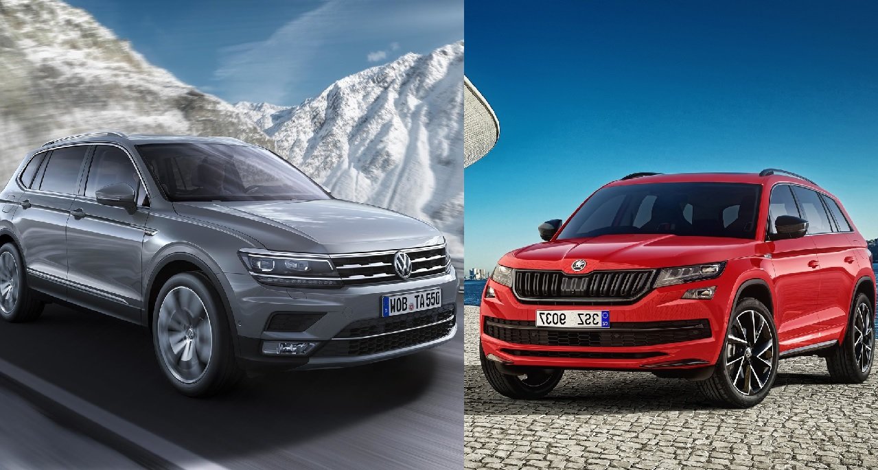Volkswagen Tiguan Allspace vs. Škoda Kodiaq: Kdo zvítězí v přímém srovnání?