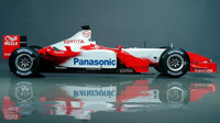 Toyota TF103 pro druhou sezónu Toyoty v F1 (rok 2003)