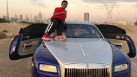 Rashed Belhasa a jeho nový Rolls-Royce Wraith