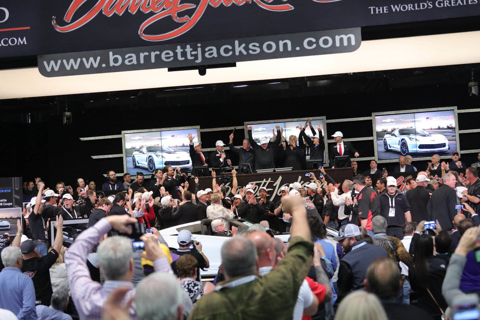 Na charitativní aukci Barrett-Jackson se podařilo vydražit automobily v hodnotě přesahující 128.8 milionu Kč