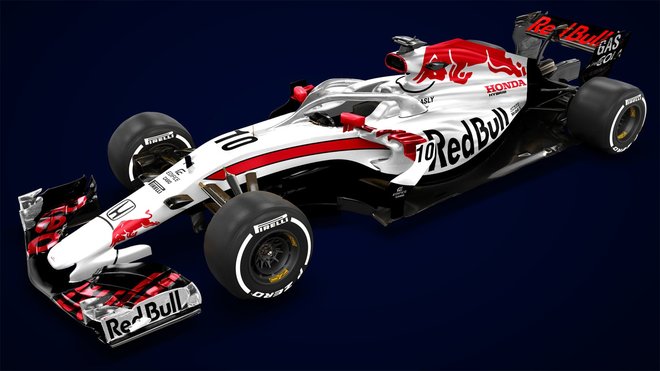 Jeden z neoficiálních grafických návrhů nového Toro Rosso STR13