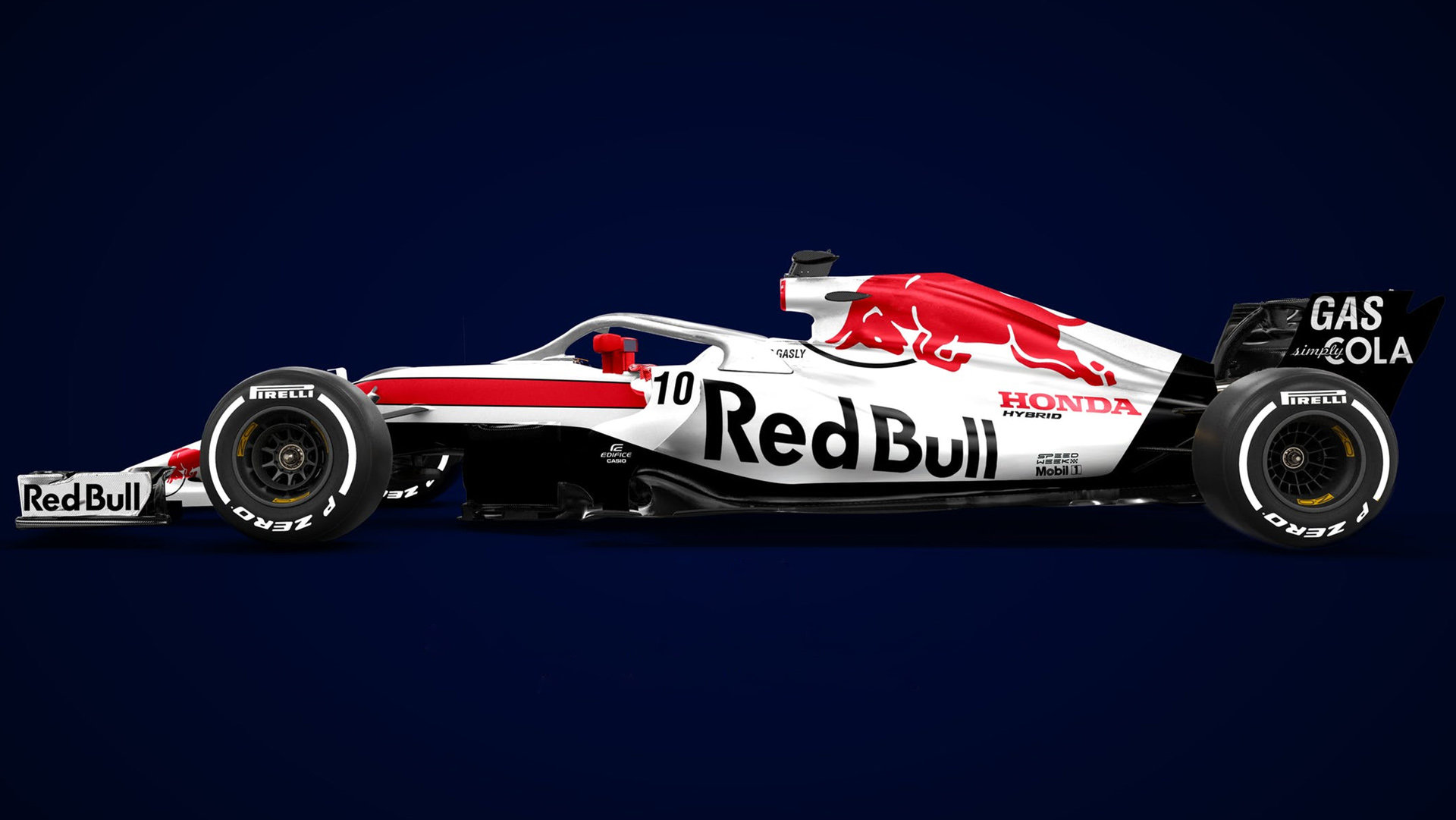 Jedna z možných grafických podob vozu Toro Rosso pro sezónu 2018