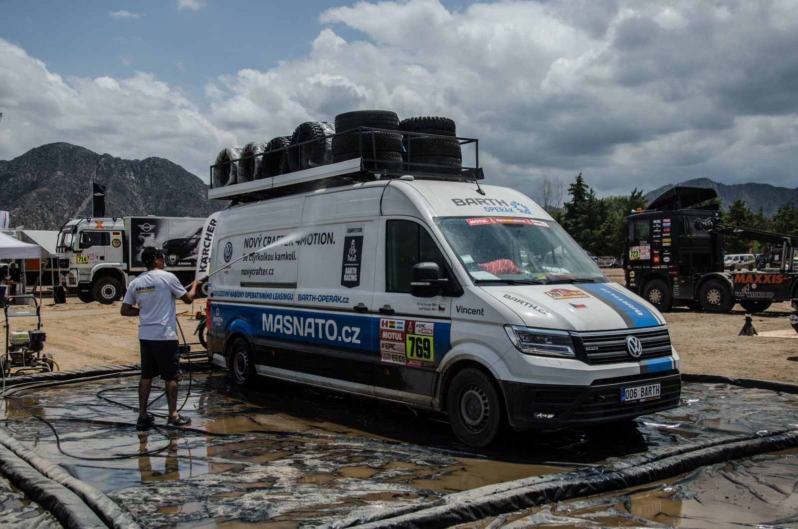 Volkswagen Crafter 4Motion na Rally Dakar
